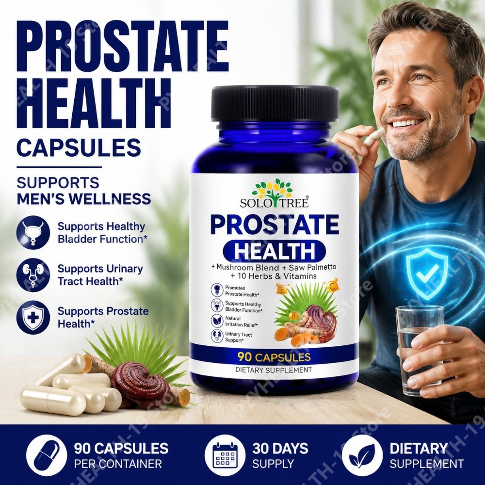 Health Wellness & Psychology - SOLO TREE Prostate Health Capsules Saw