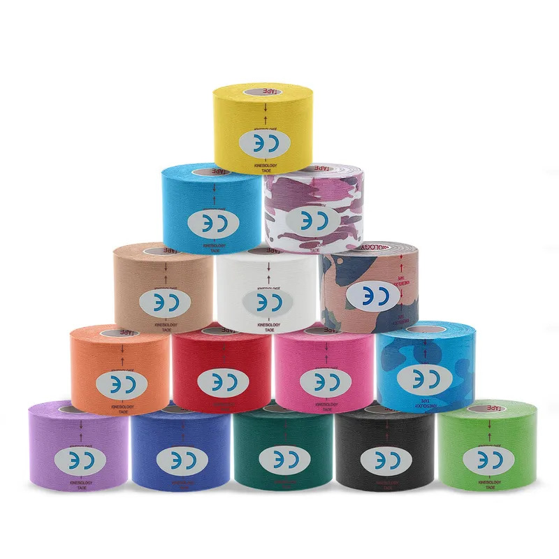 Kinesiology Tape Sports - 1/6Pcs Sports Waterproof Kinesiology Tape Stickers
