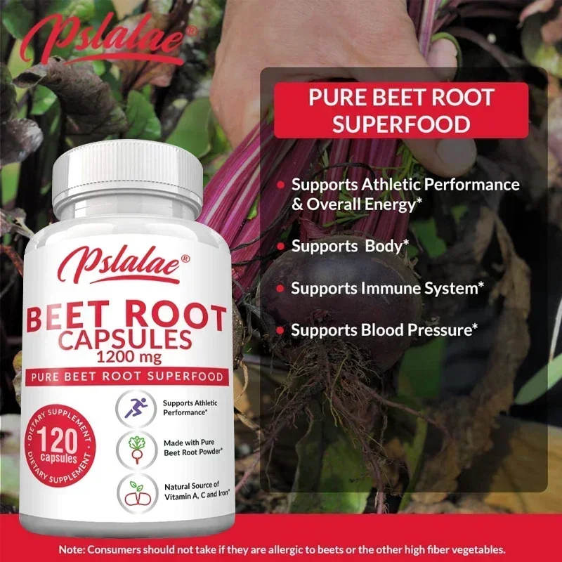 Beetroot Capsules - Support He - огляд і ціна Health Wellness Energy