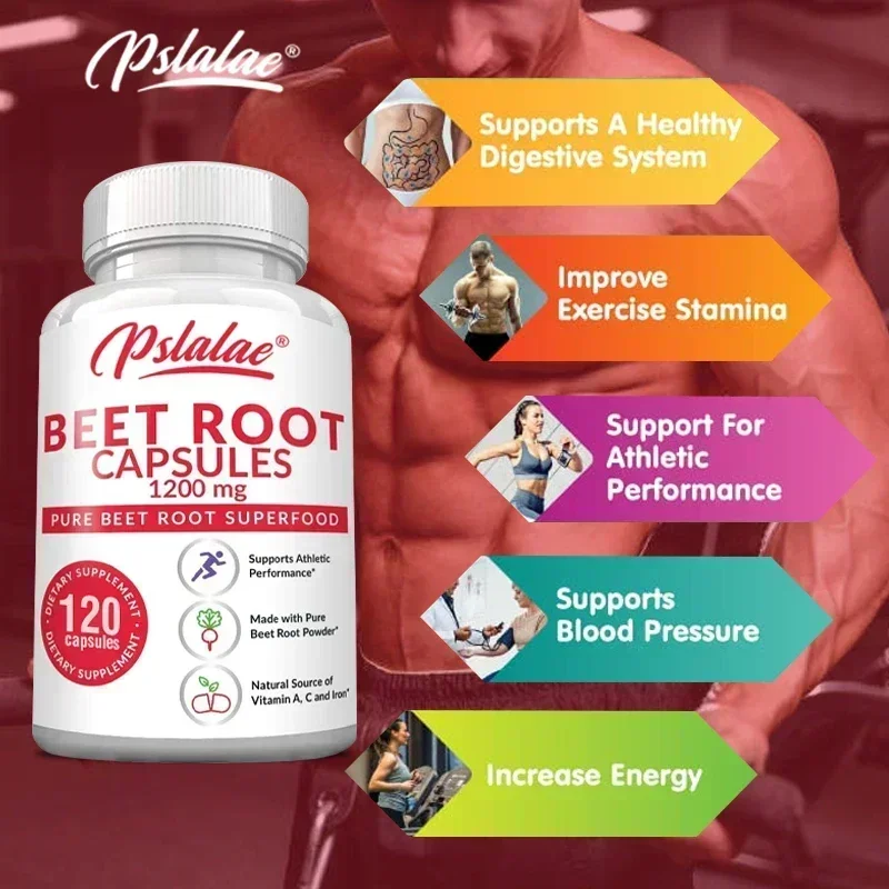 Beetroot Capsules - Support He - огляд і ціна Health Wellness Energy