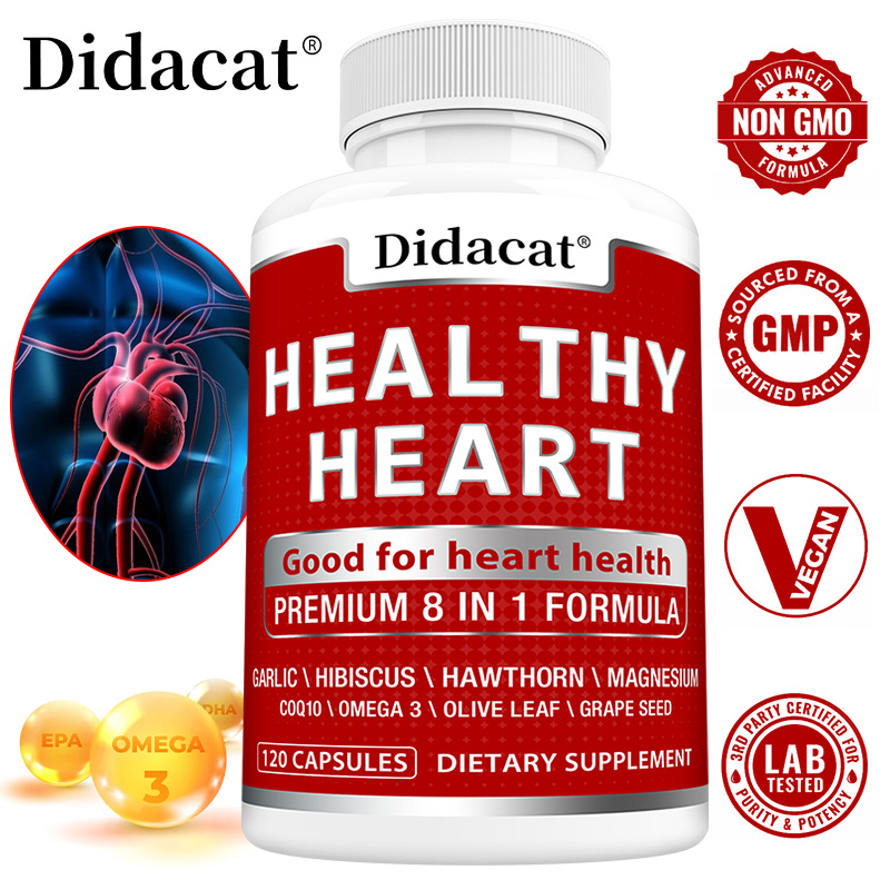 Heart Health Capsules with CoQ - огляд і ціна Health Wellness Energy