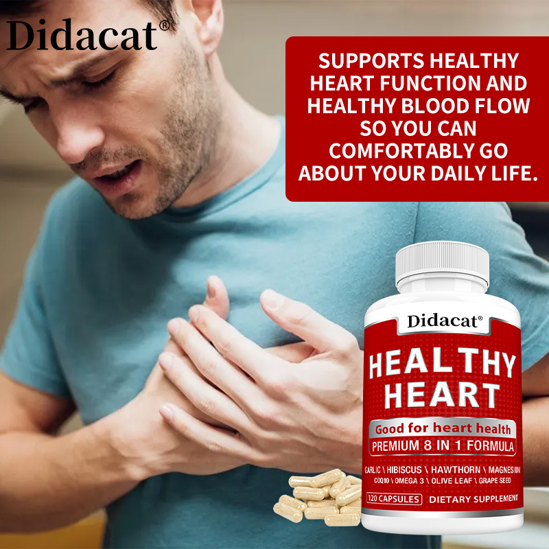Heart Health Capsules with CoQ - огляд і ціна Health Wellness Energy