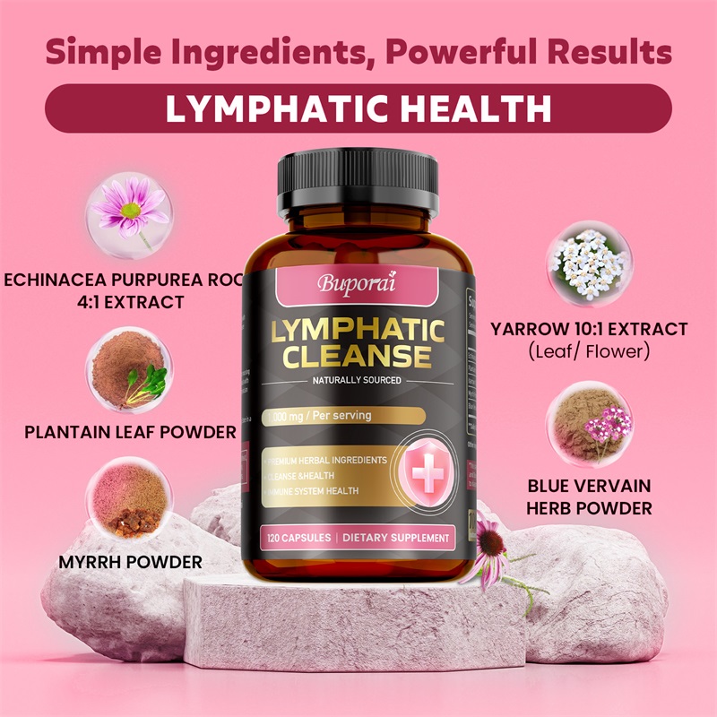 Lymphatic Cleanse Supplement - - огляд і ціна Health Wellness Energy