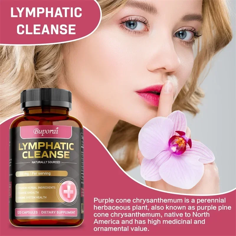 Lymphatic Cleanse Supplement - - огляд і ціна Health Wellness Energy