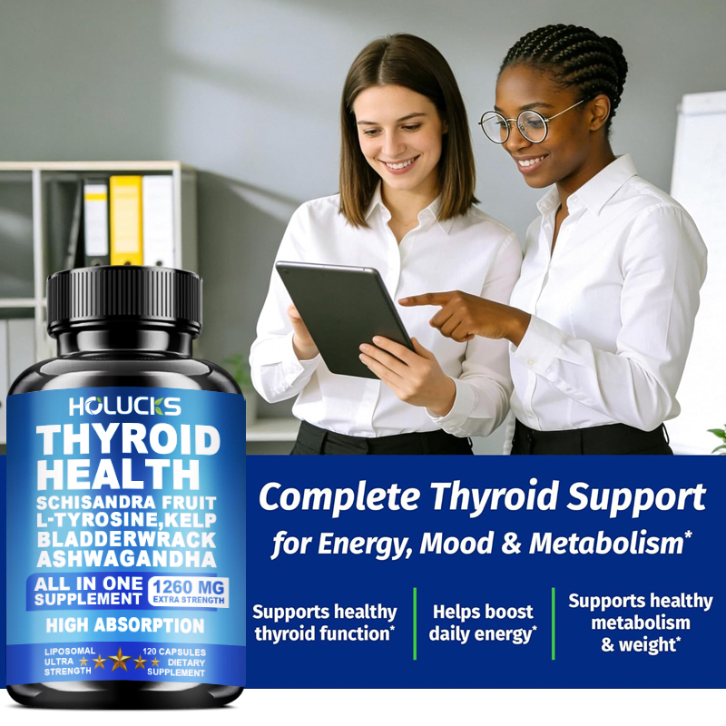 Thyroid Health Complex, Thyroi - огляд і ціна Health Wellness Energy