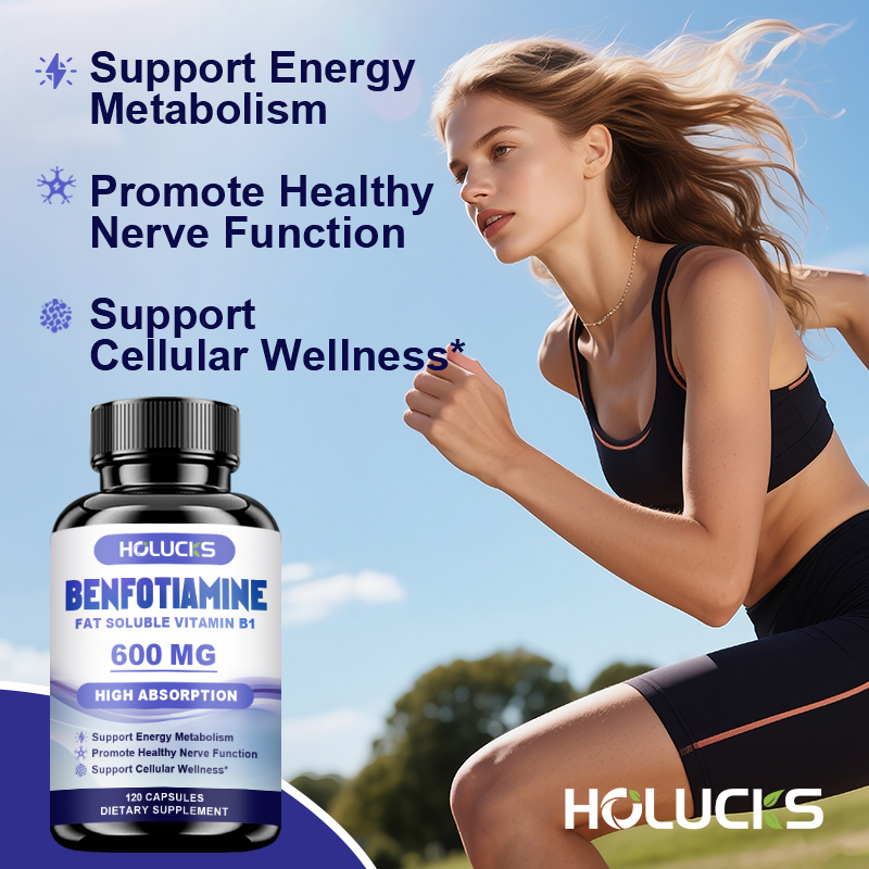 Benfotiamine Capsules, with Fa - огляд і ціна Health Wellness Energy