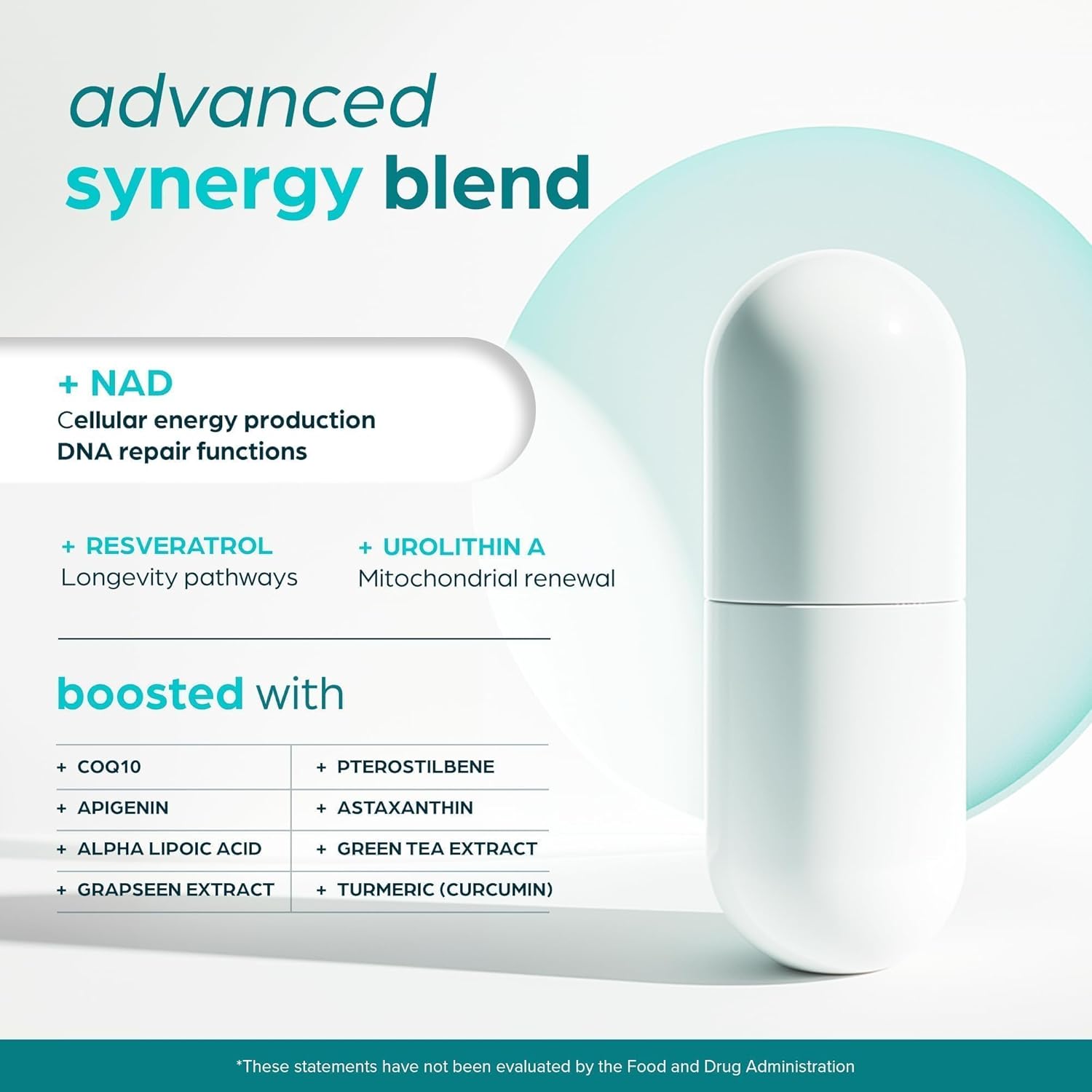 NAD Plus Supplement - Natural  - огляд і ціна Health Wellness Energy