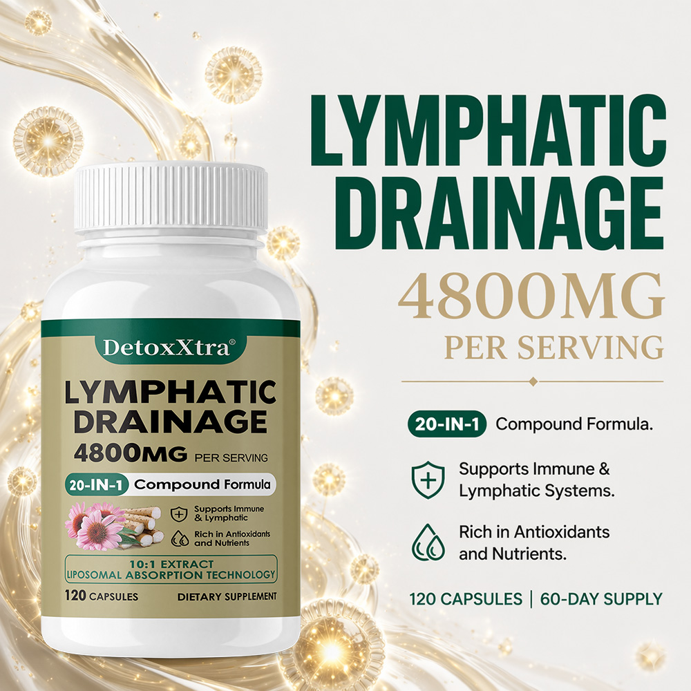 Lymphatic Cleanse Supplement - - огляд і ціна Health Wellness Energy