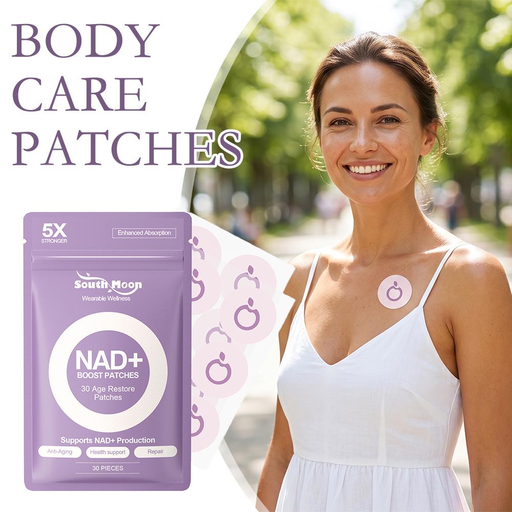 30 Pieces NAD+ Boost Patches A - огляд і ціна Health Wellness & Psychology