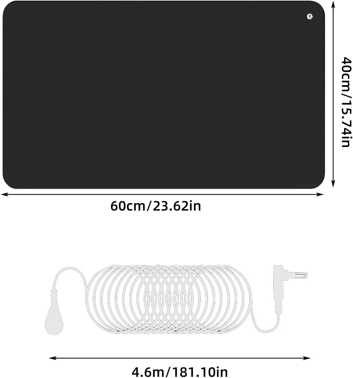 40X60CM Grounding Mat With Gro - огляд і ціна Health Wellness Energy