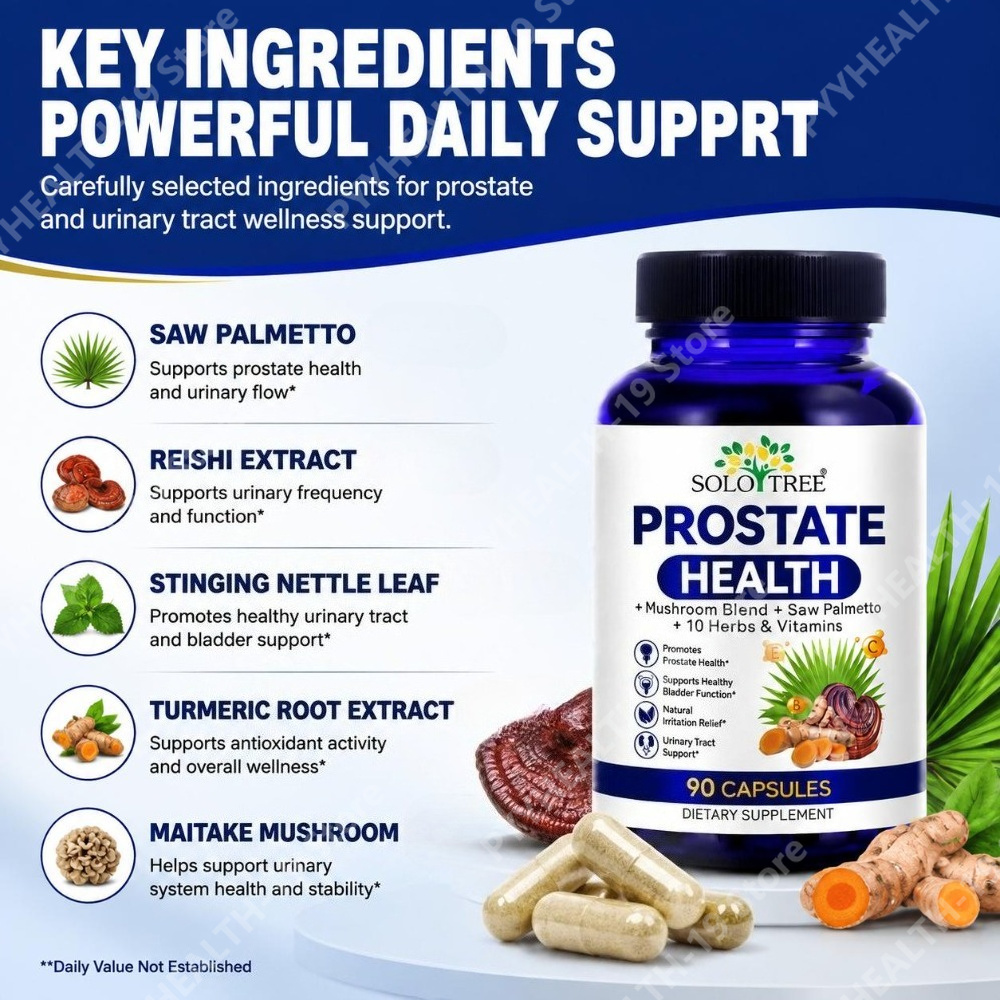 SOLO TREE Prostate Health Caps - огляд і ціна Health Wellness & Psychology
