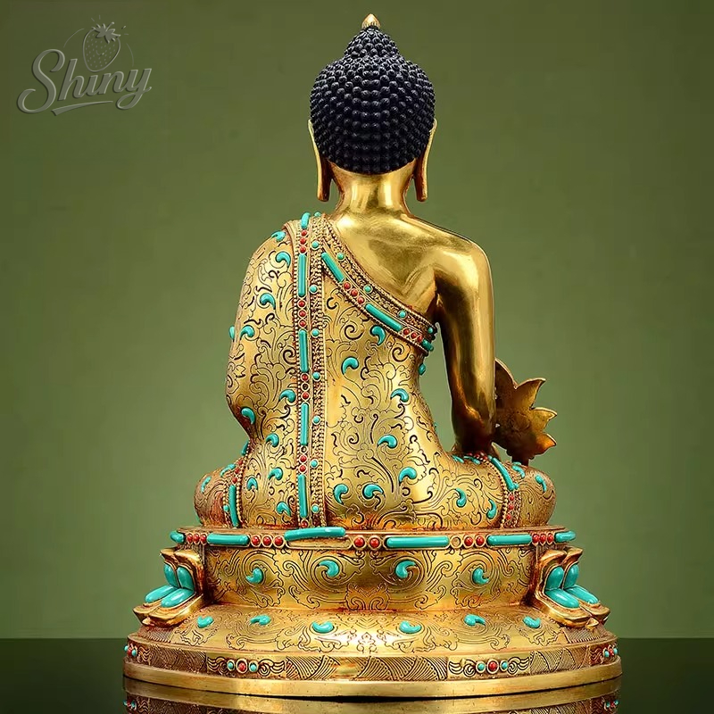 Tibet Buddha Statue Bronze Gil - огляд і ціна Longevity Health & Wellness Hotel