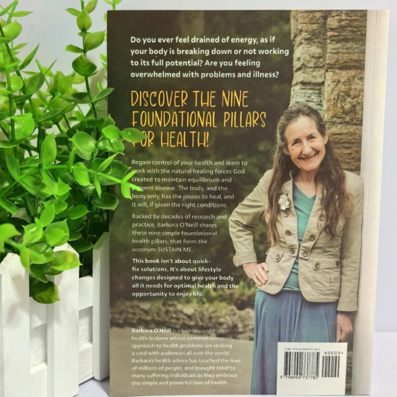 Sustain Me Barbara O'Neill A H - огляд і ціна Health Wellness Foundation
